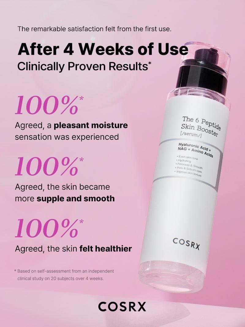 COSRX The 6 Peptide Skin Booster Serum  | كوزركس سيروم البيبتايد