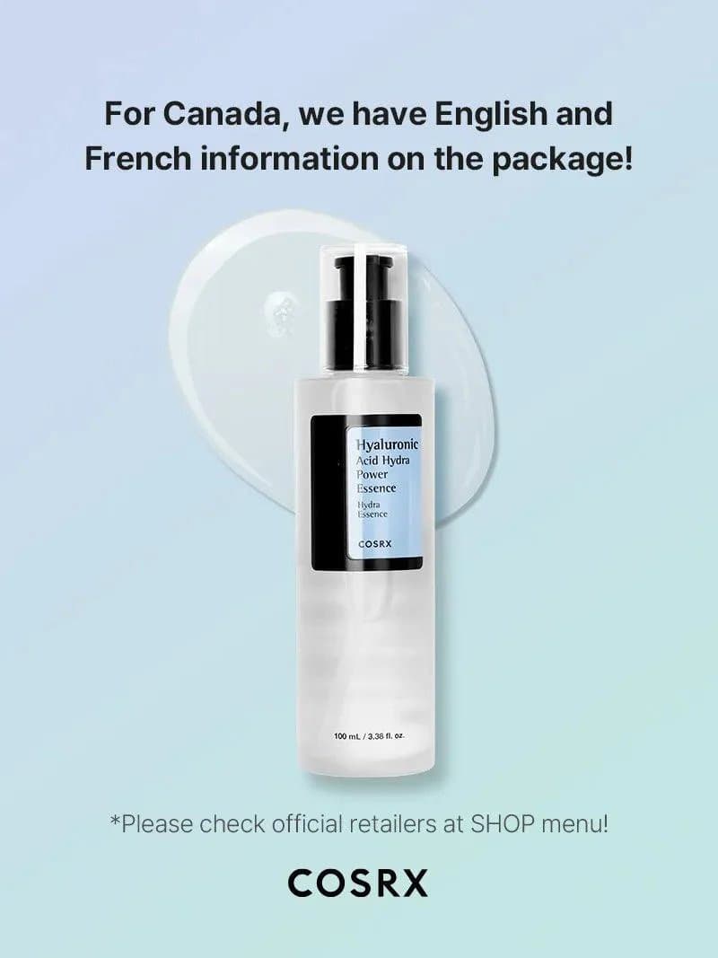 Cosrx Hyaluronic Acid Hydra Power Essence - 100ml | كوزركس سيروم بخلاصة حمض الهيالورونيك
