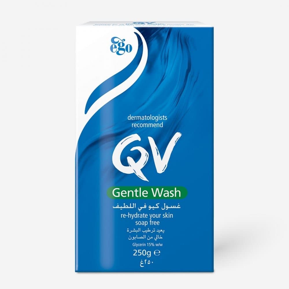 QV Gentle Wash – 250g | غسول لطيف للبشرة الحساسة من كيوفي حجم 250