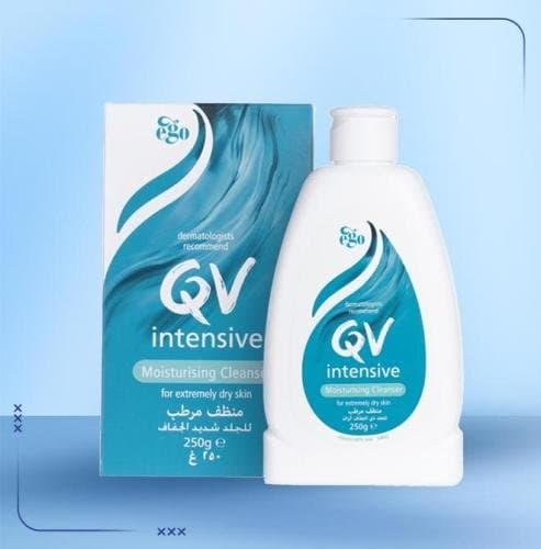 QV Intensive Moisturizing Cleanser | غسول كيوفي للبشرة الجافة حجم 250