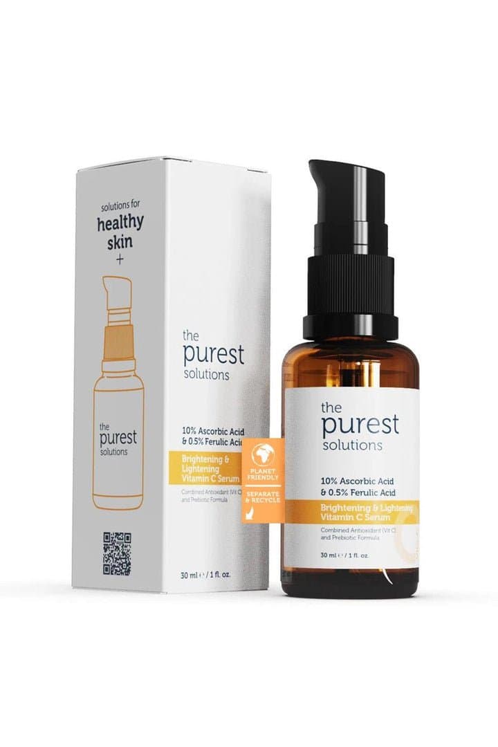 The Purest Solutions Brightening + Lightening Vitamin C Serum - 30ml | فيتامين سي من ذا بيورست سلوشن