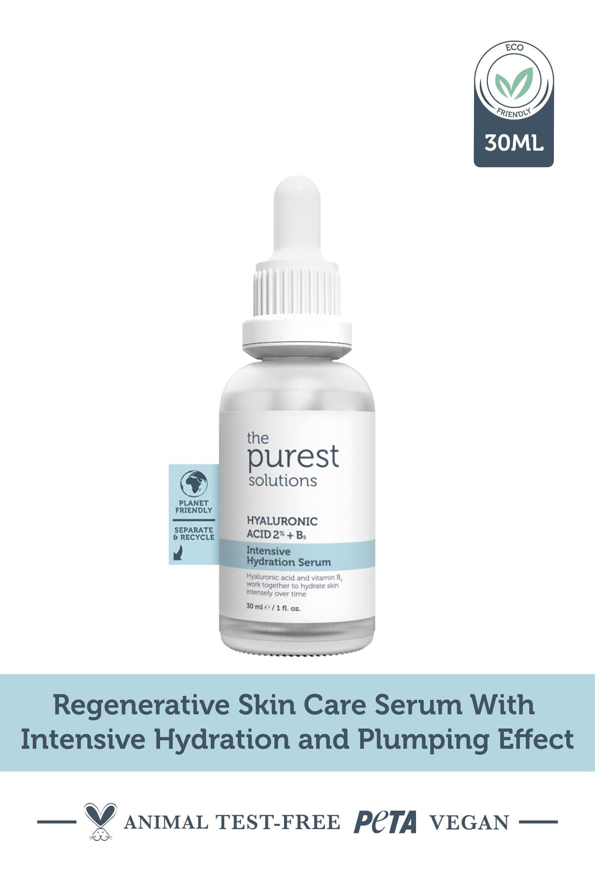 The Purest Solutions Hyaluronic Acid %2 + B5 Intensive Hydration Serum - 30ml | سيرم الهالرونك اسد من ذا بيورست