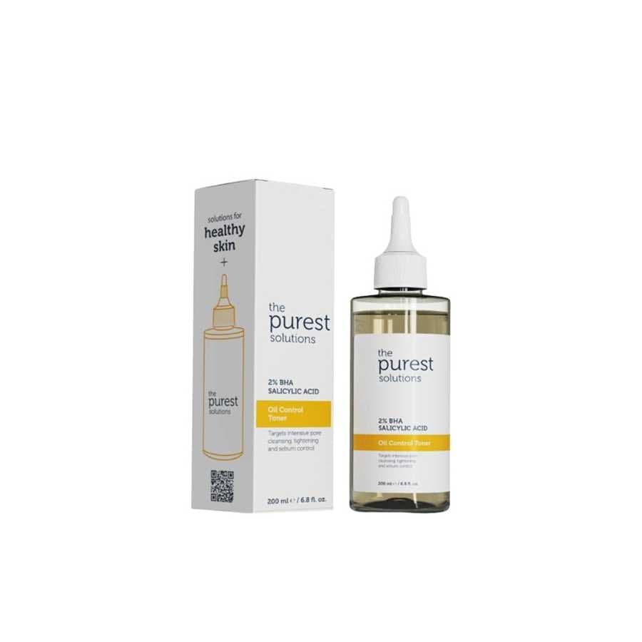 The Purest Solutions Oil Control Toner - 200ml | تونر بالسالسك اسد من ذا بيورست سلوشن