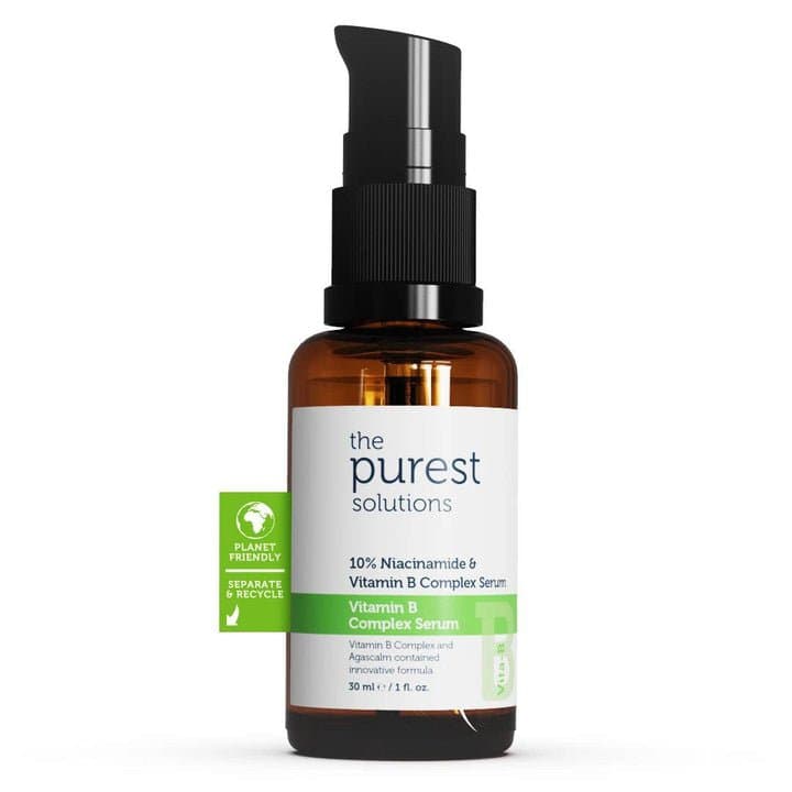 The Purest Solutions Vitamin B Complex Niacinamide 10% Serum - 30ml | سيرم نيسناميد من ذا بيورست سلوشن تركيز 10٪