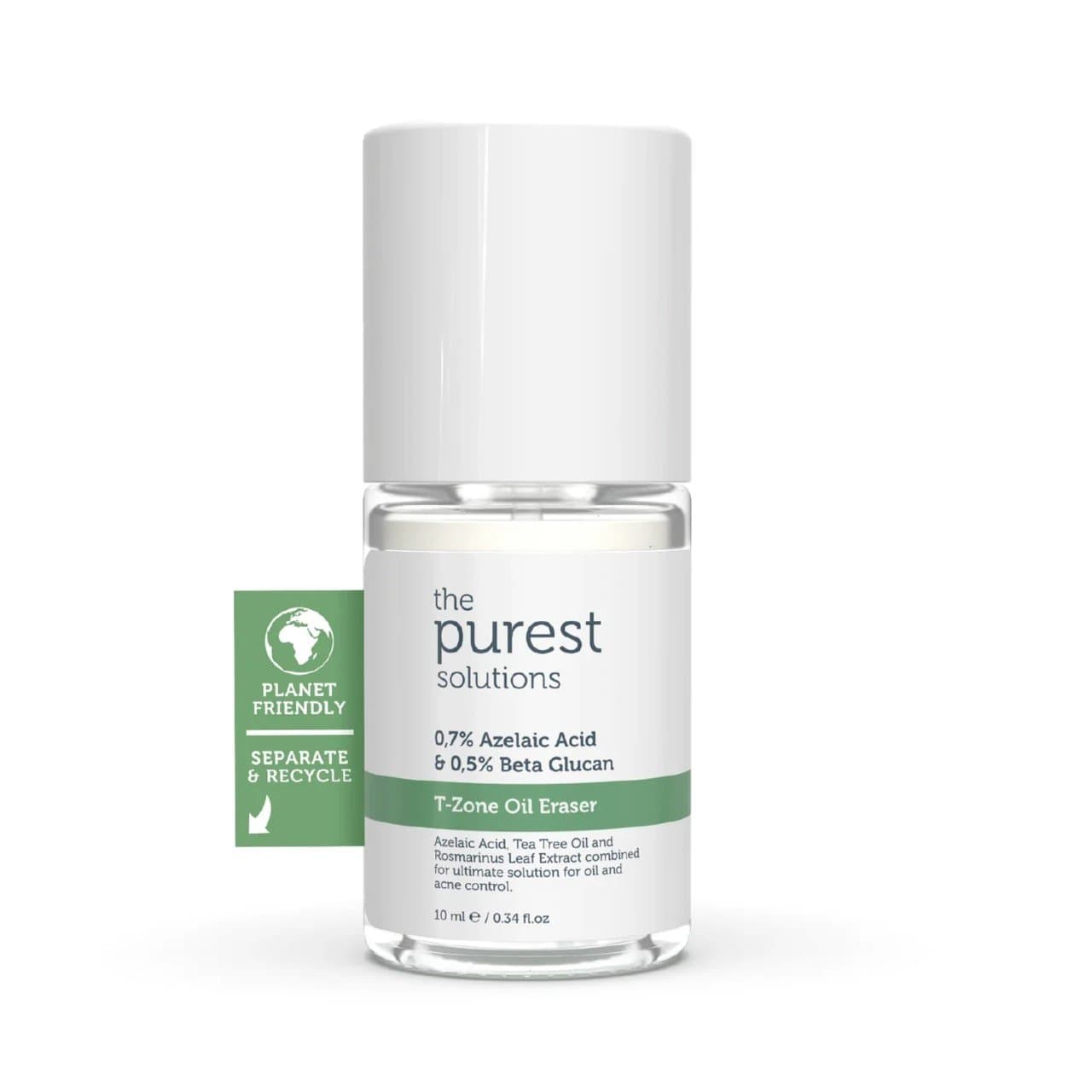 The Purest Solutions T-ZONE Oil Eraser - 10ml | سيرم خاص لمنطقة التي زون