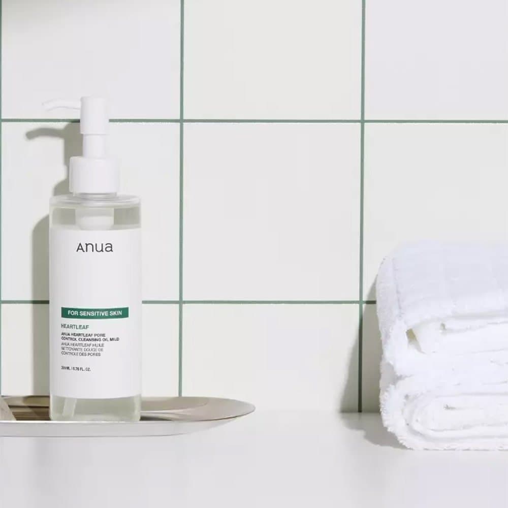 Anua Heartleaf Pore Control Cleansing Oil Mild | انوا غسول زيتي للبشرة الحساسة الاصدار الجديد