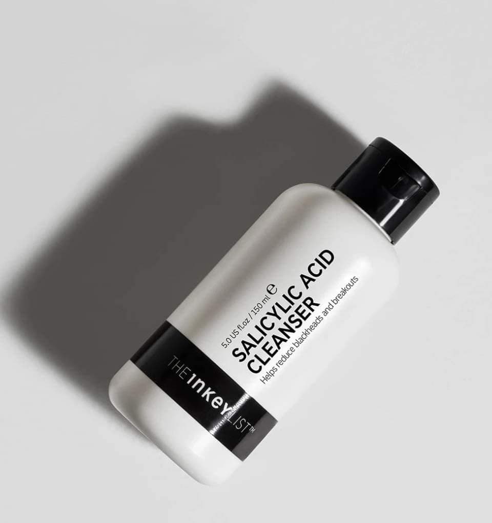 the inkey list Salicylic Acid Cleanser | غسول السالسلك اسد من ذا انكي ليست