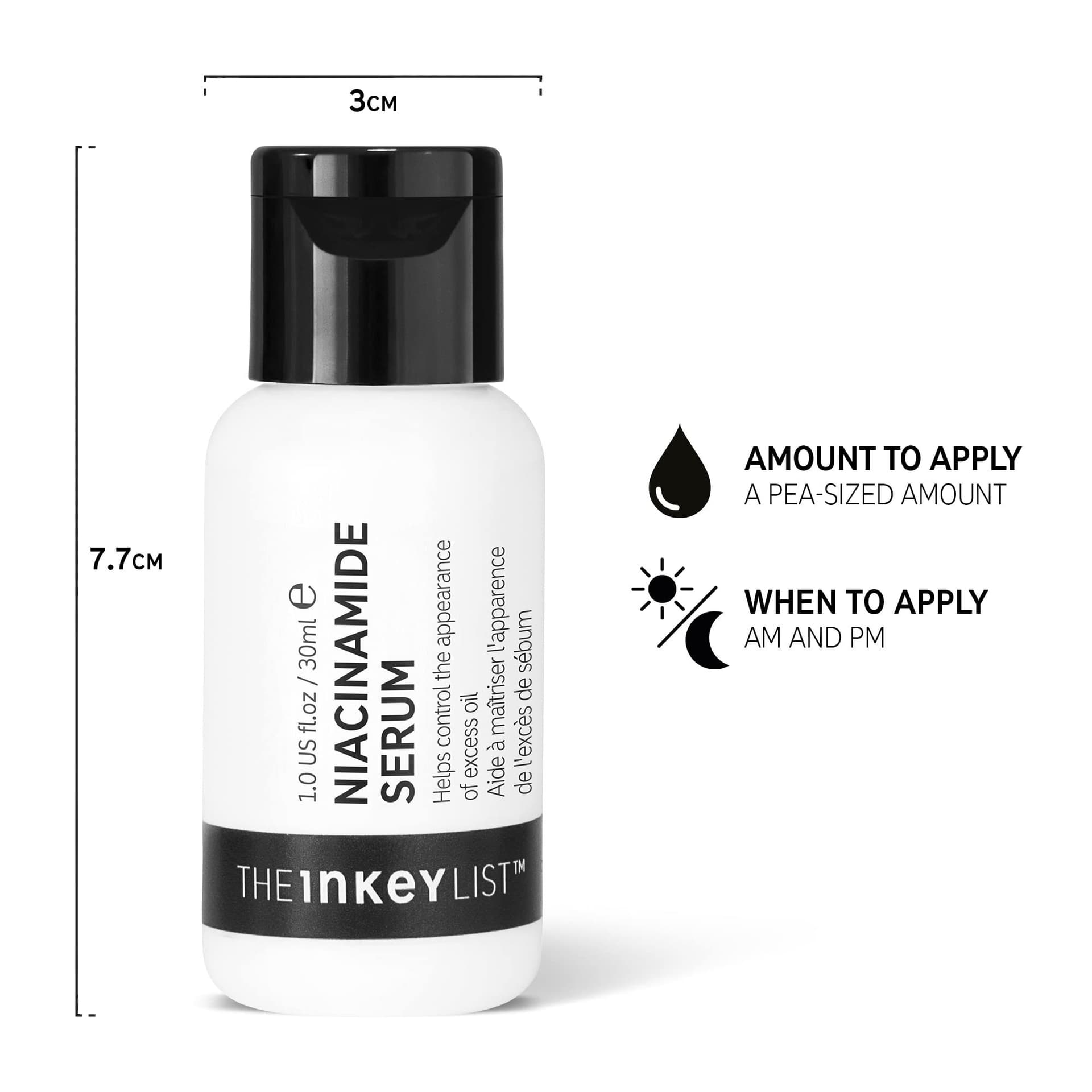the inkey list Niacinamide 10% Serum |
 ذا انكي ليست نياسيناميد سيرم 30 ملم