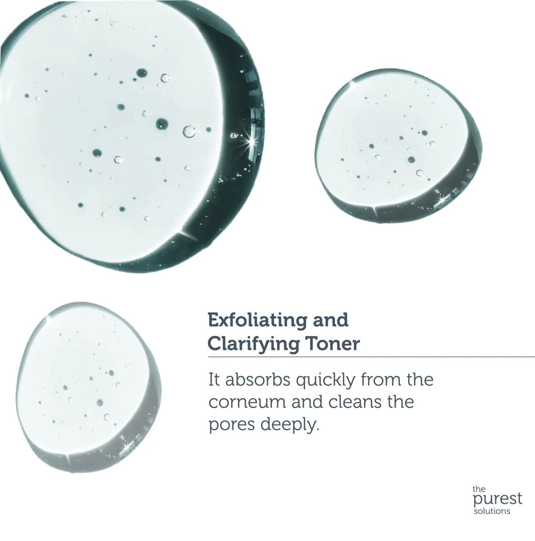 The Purest Solutions Exfoliating and Clarifying Toner - 200ml | تونر الكلايكولك اسد من ذا بيورست سلوشن