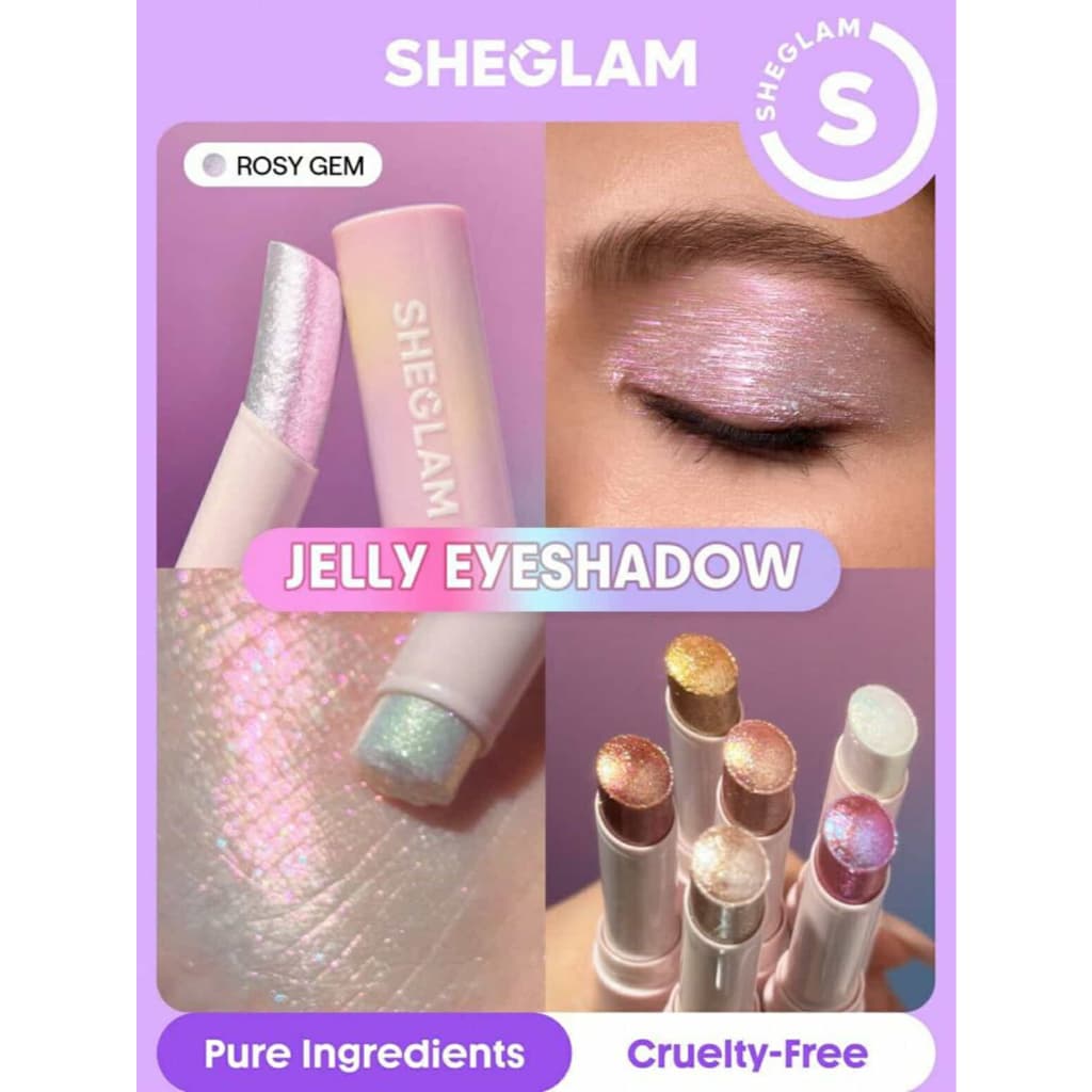 SHEGLAM Crystal Jelly Glaze Stick / شيكلام قلم جلي
