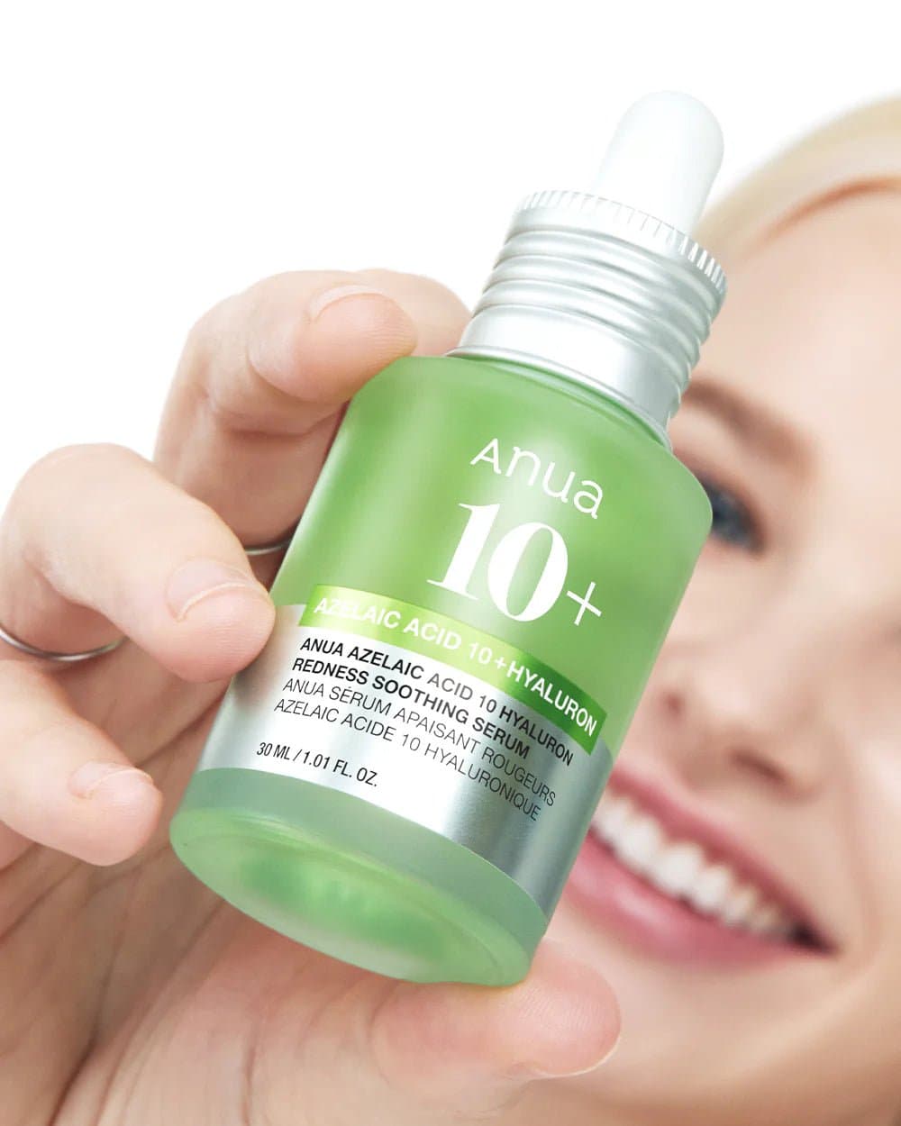 ANUA Azelaic Acid 10 Hyaluron Redness Soothing Serum  | سيرم انوا الاخضر بال  ازيلك اسد