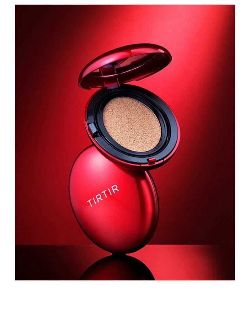 Tirtir mask fit red cushion 18 gram | فونديشن كوشن من ترتر حجم كبير
