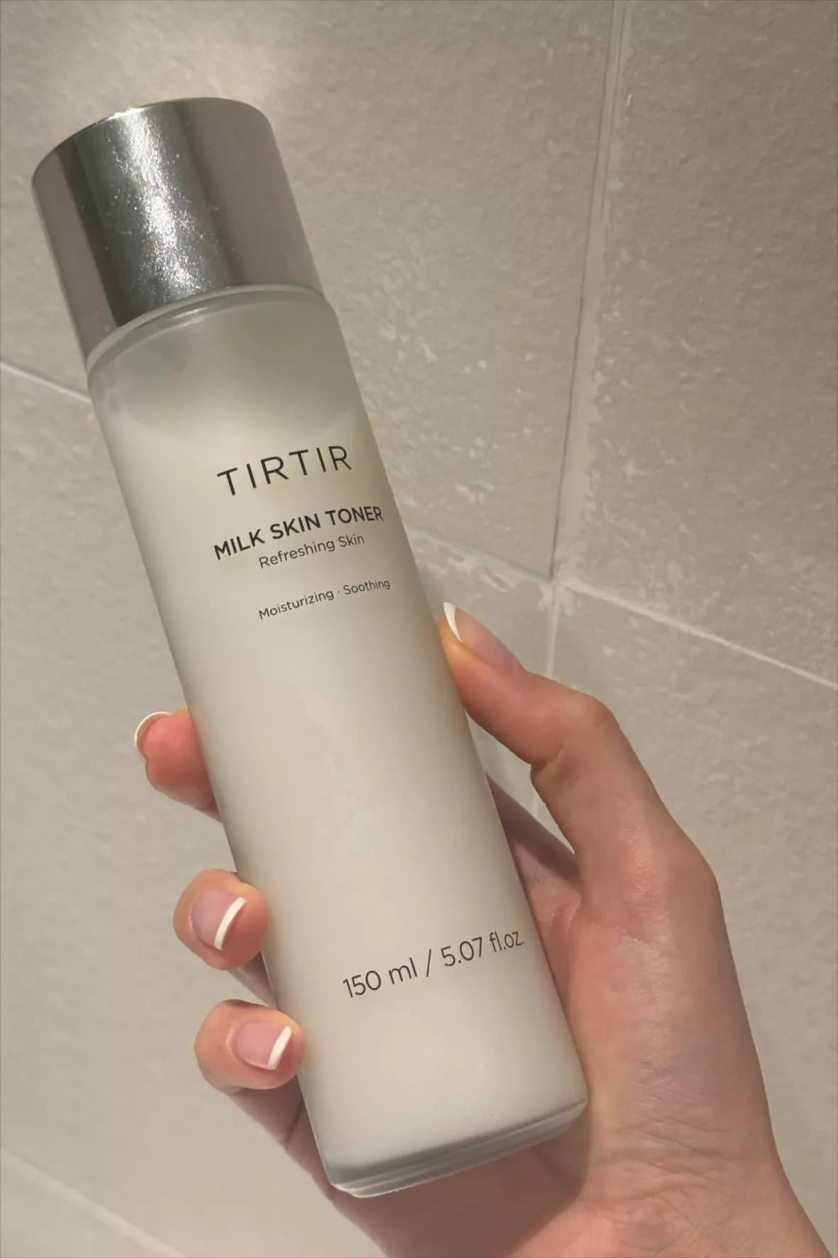 Tirtir milk skin toner 150ml | تونر الحليب للبشرة الزجاجية من ترتر