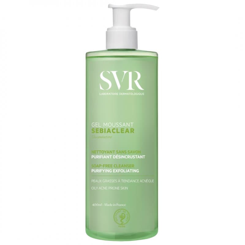 SVR Sebiaclear Gel Moussant clenser | غسول جل للبشرة الدهنية من اس ڤي ار