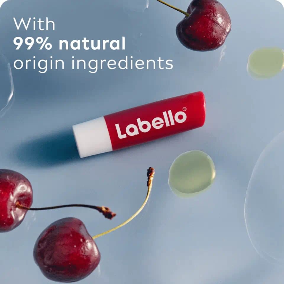 Labello cherry SHINE lip balm | مرطب شفاه من لابيلو بالكرز