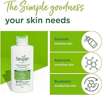 Simple replenishing rich moisturizer | لوشن للبشرة الجافة من سمبل