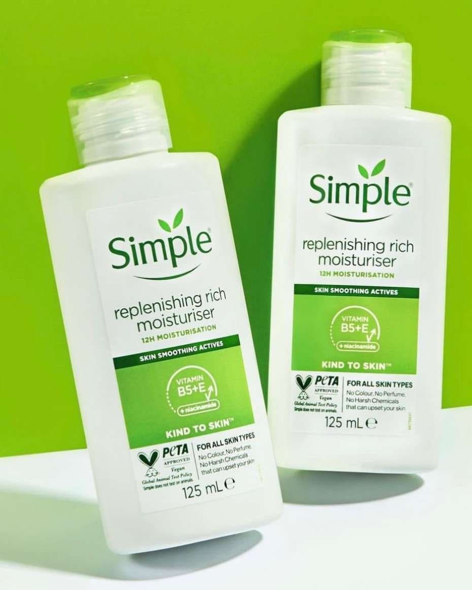 Simple replenishing rich moisturizer | لوشن للبشرة الجافة من سمبل