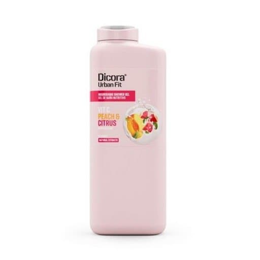 dicora urban fit citrus and peach shower gel 400ml | شور جل من ديكورا بالحمضيات و الخوخ