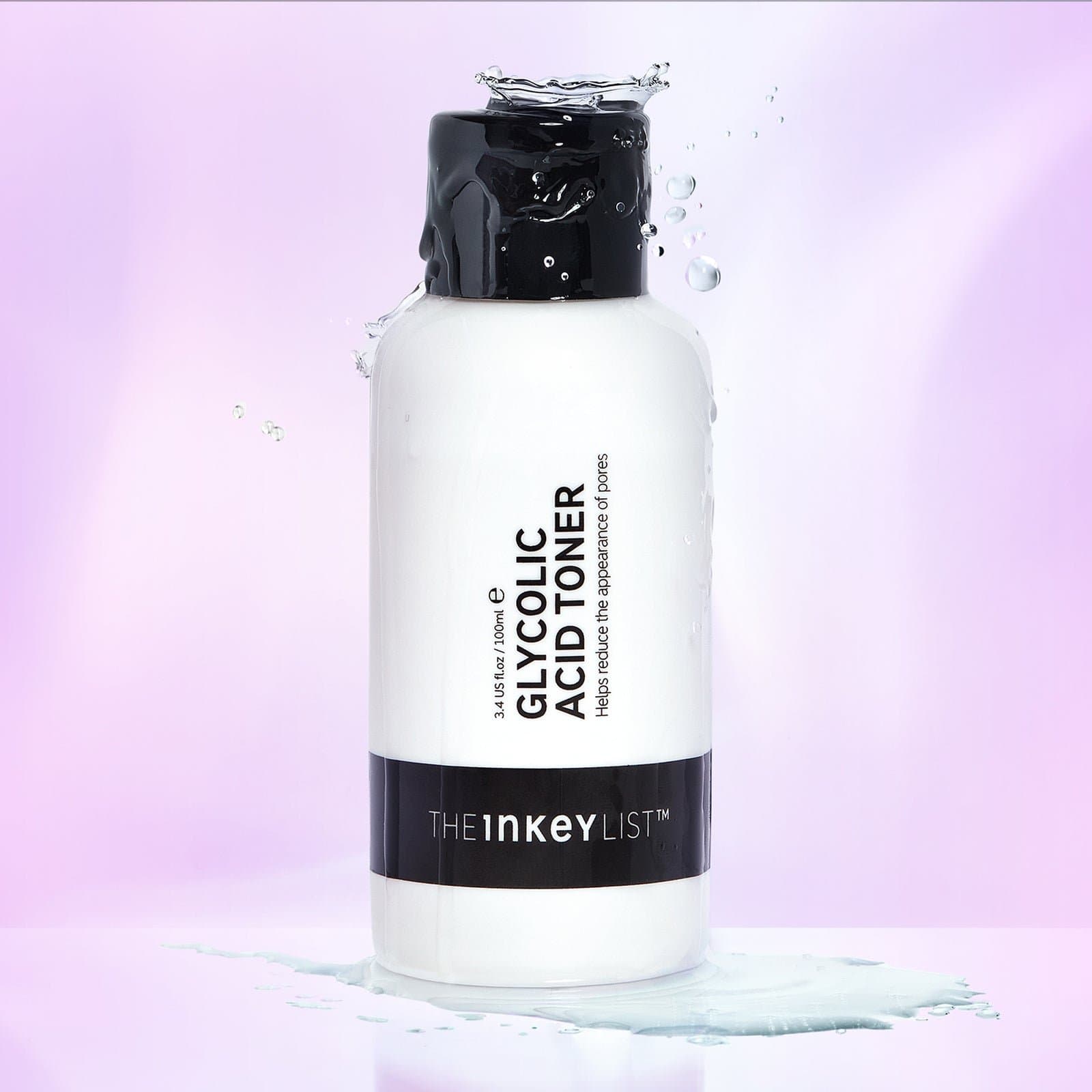 The inkey list glycolic acid toner|
تونر الكلايكولك اسد من ذا انكي ليست