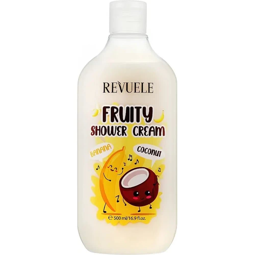 Revuele fruity shower cream | شور كريم من ريفولي بالفواكه موز وجوز هند