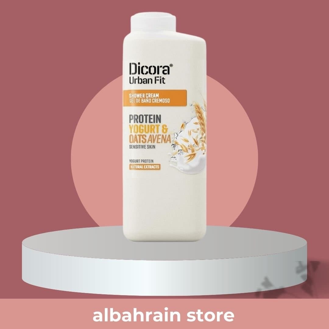 Dicora Urban Fit Yogurt &amp; Oat Avena Shower Gel | شور جل من ديكورا باللبن و الشعير 400ml