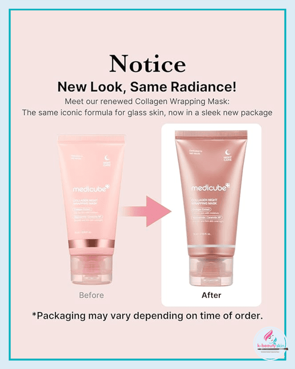 Medicube collagen night wrapping mask | ماسك الترطيب الليلي بالكولاجين من مديكيوب