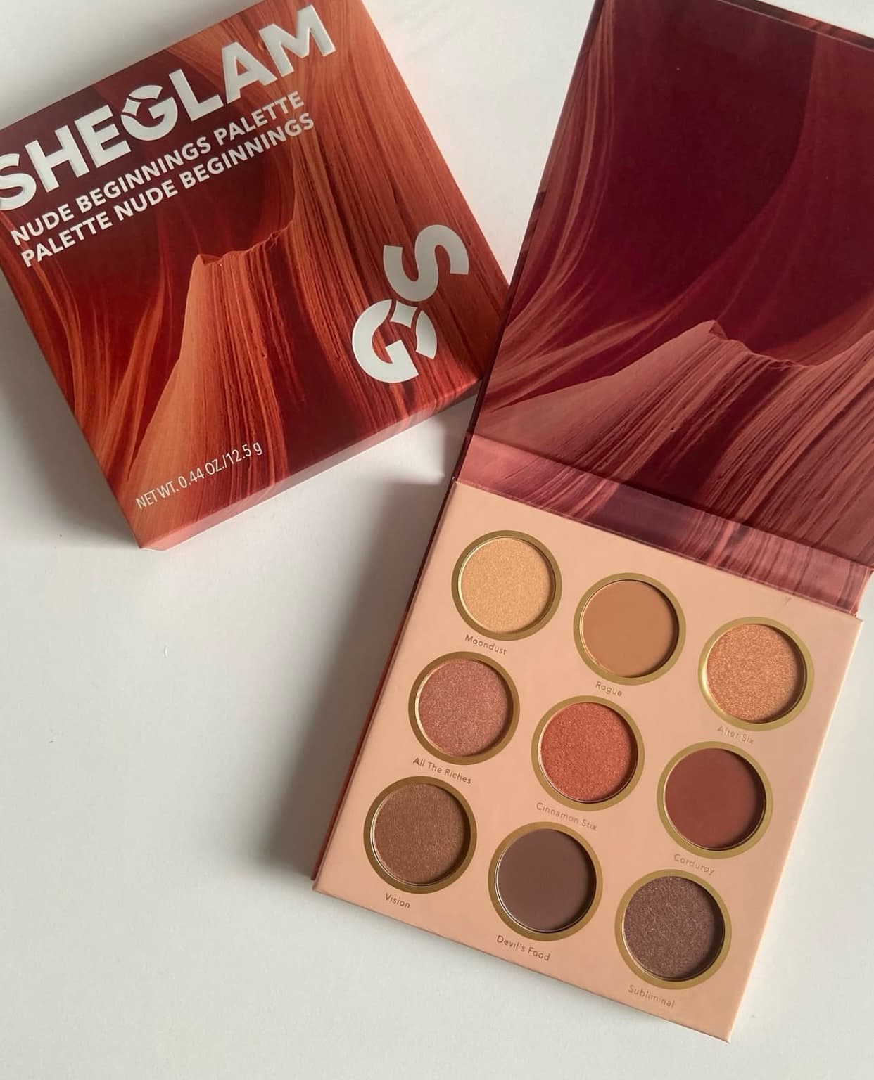 Sheglam Nude Beginnings Palette | ضلال عيون درجات نود ترابيات من شيكلام