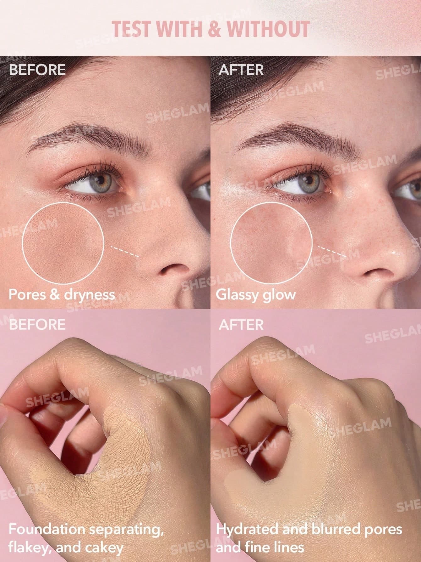 Sheglam Love Dive At First Sight Moisturizing Primer | برايمر مرطب الوجه ويخفي المسام