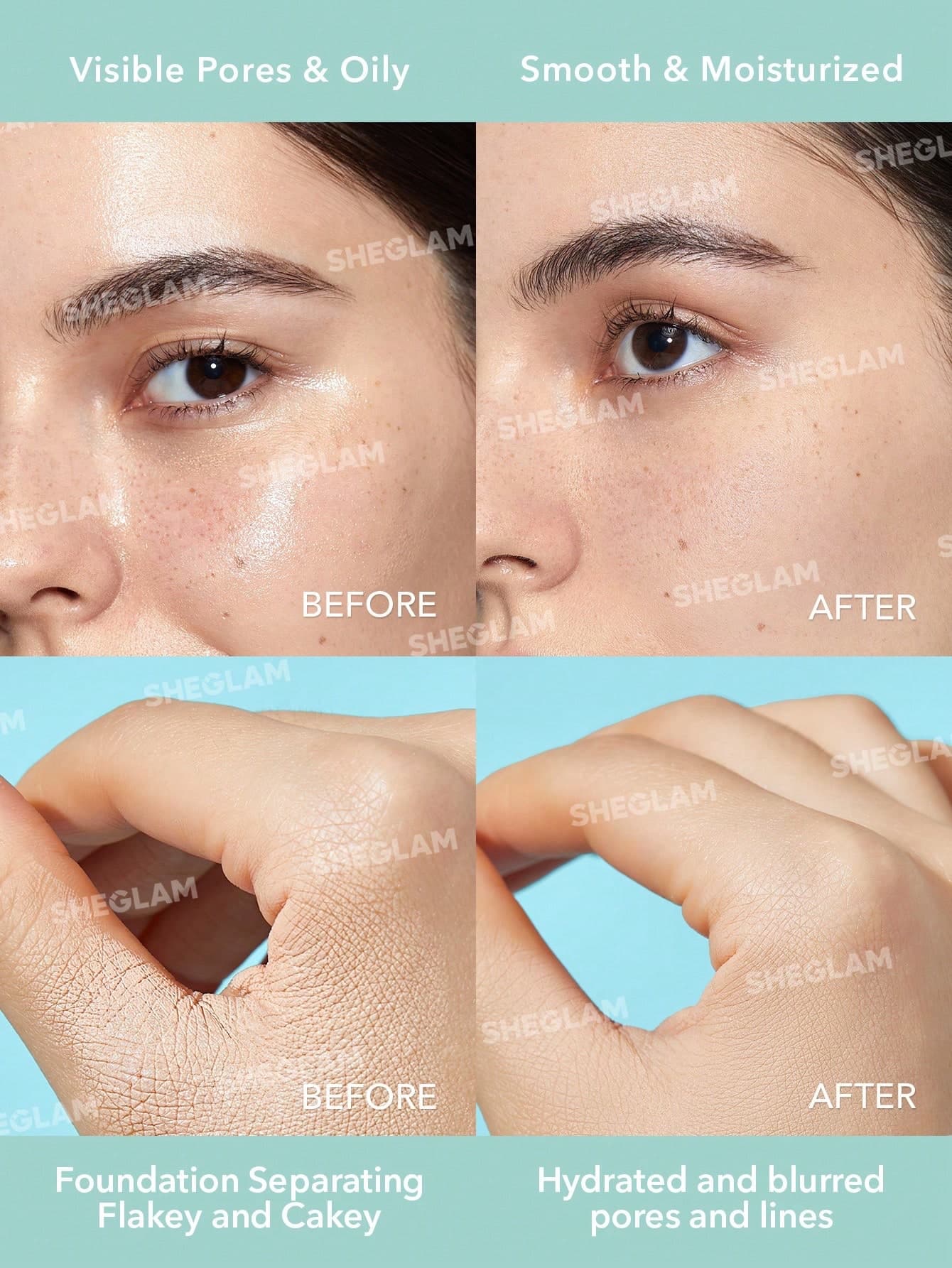 Sheglam Glacier Glo Smoothing Primer | برايمر خافي للمسام والخطوط من شيكلام