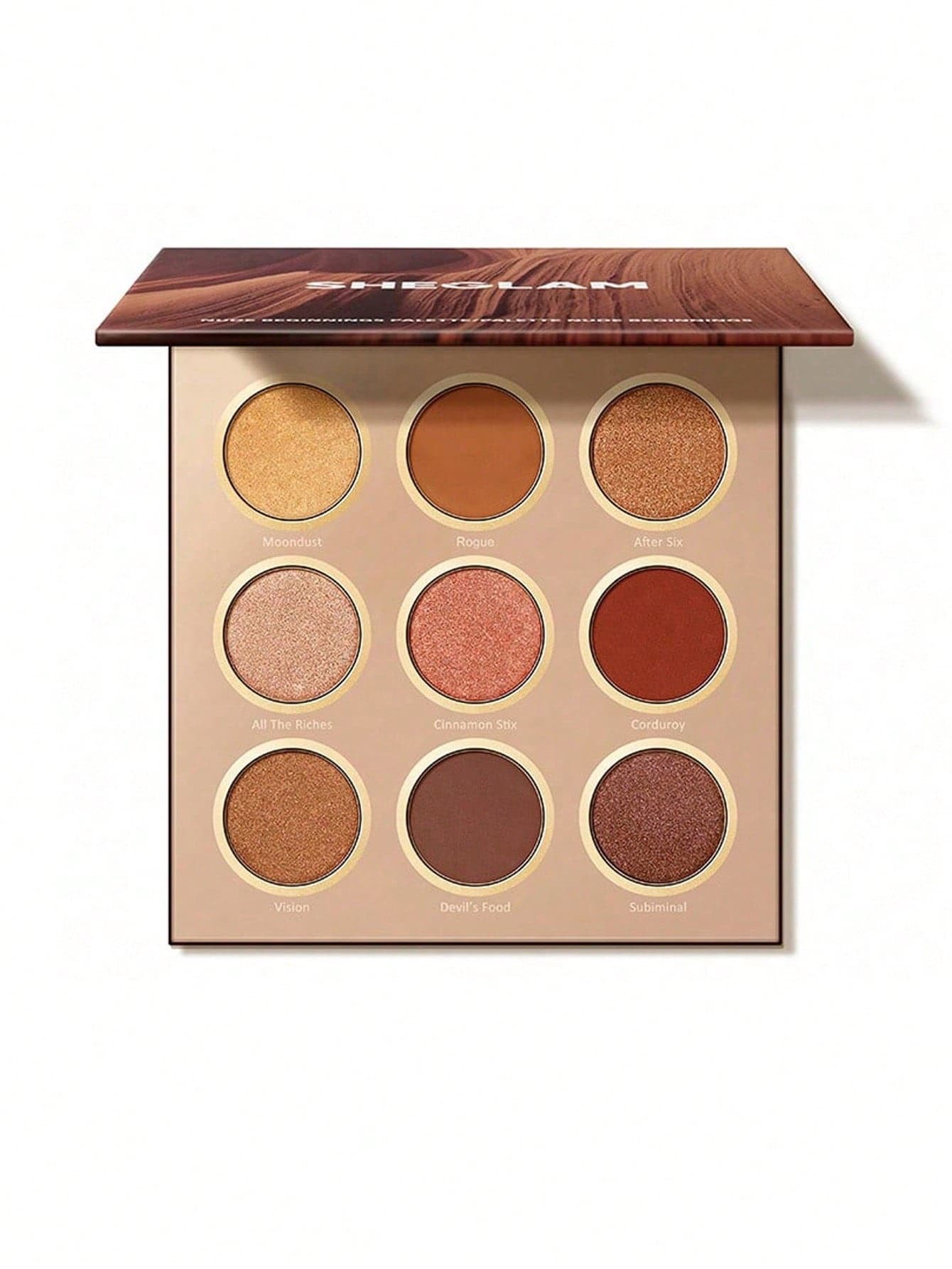 Sheglam Nude Beginnings Palette | ضلال عيون درجات نود ترابيات من شيكلام