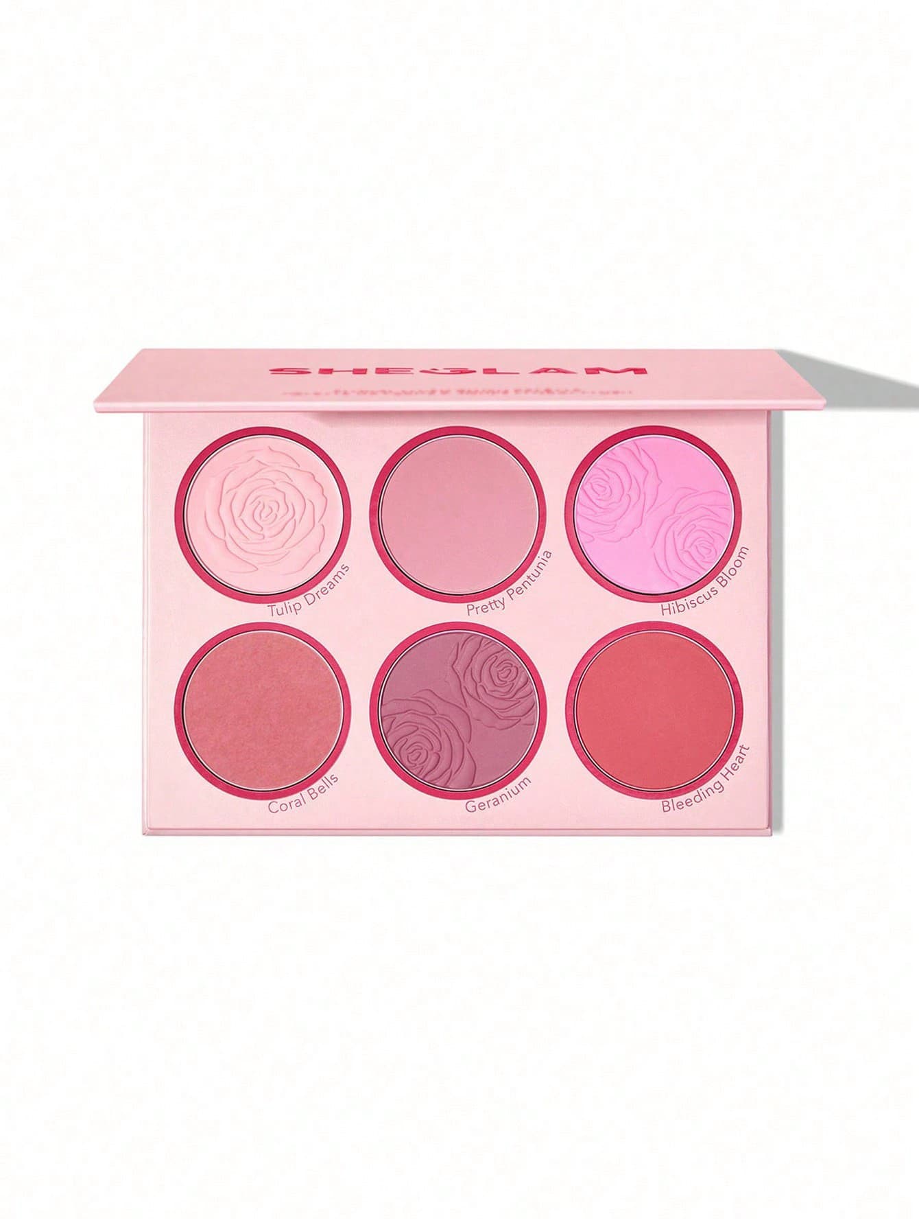 Sheglam Floral Flush Blush Palette-Blushing Bouquet | بلشر خدود تدرجات الوردي من شيكلام