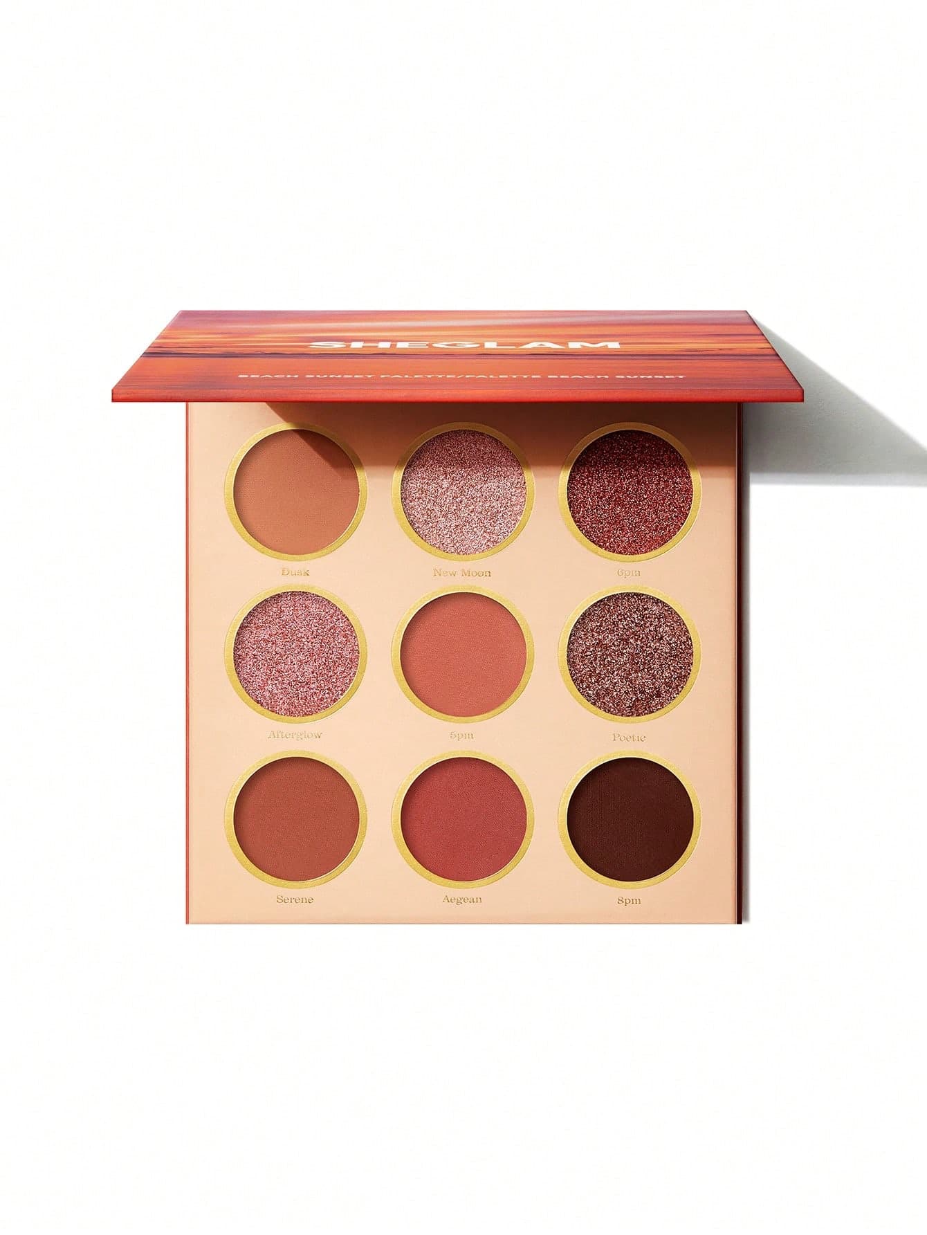 Sheglam Beach Sunset Palette | باليت ضلال عيون تدرجات الغروب من شيكلام