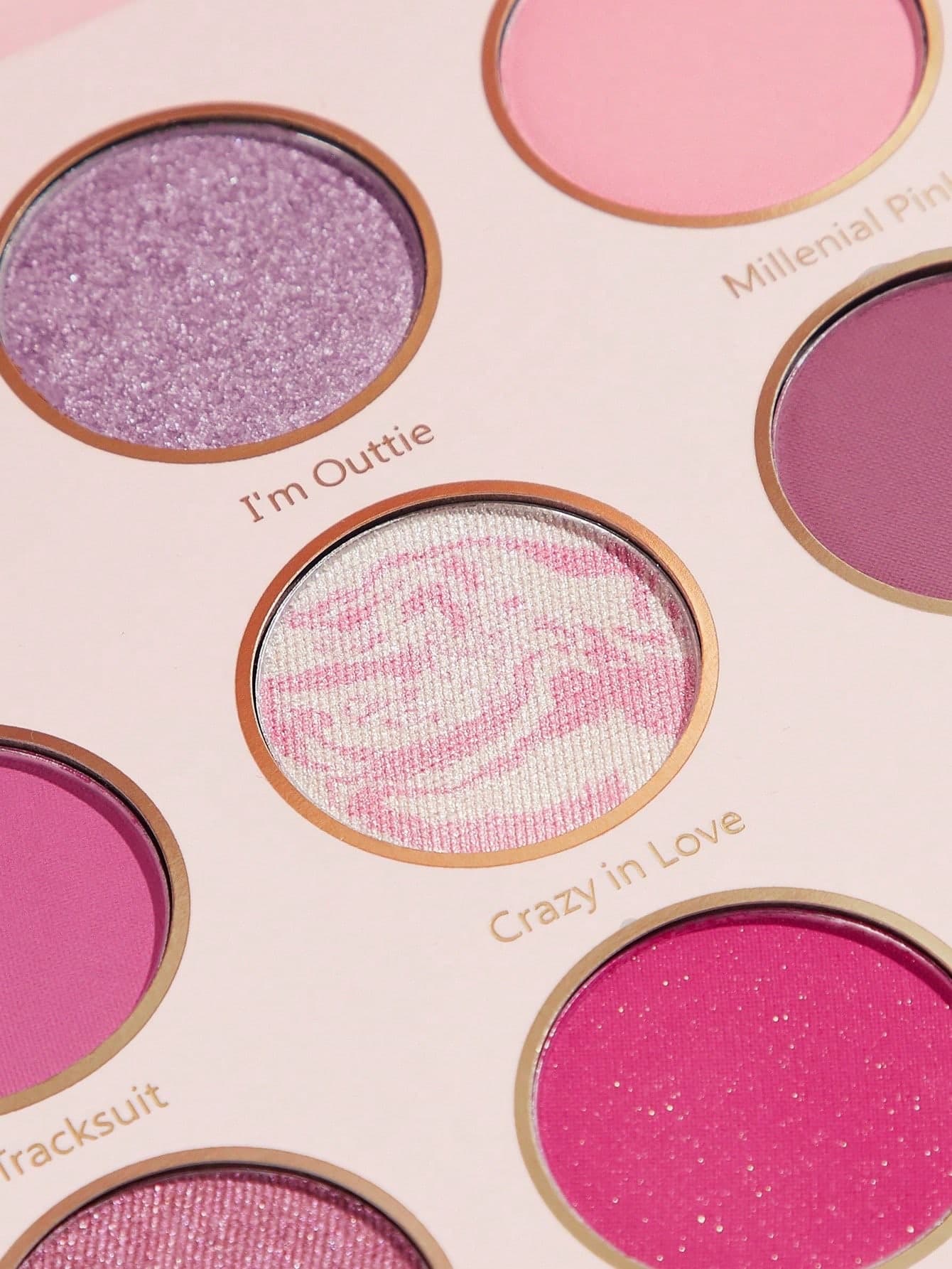 Sheglam Eye Candy Palette | باليت ضلال عيون تدرجات الوردي الباربي من شيكلام