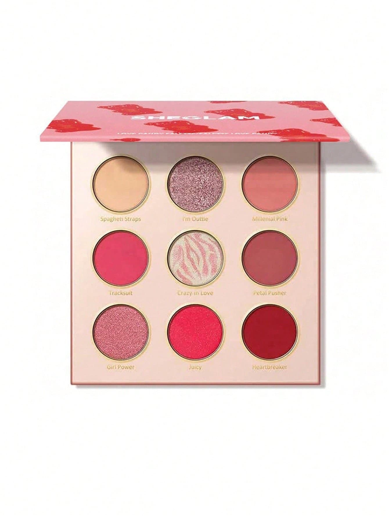 Sheglam Eye Candy Palette | باليت ضلال عيون تدرجات الوردي الباربي من شيكلام