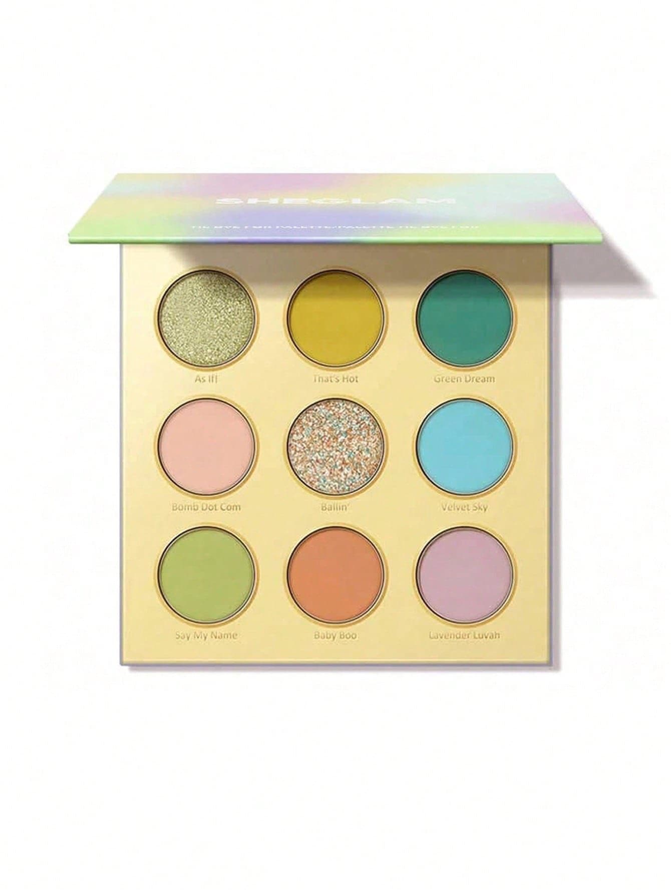 Sheglam Tie Dye For Palette | باليت ضلال عيون بتدرجات الباستيل الصيفية من شيكلام