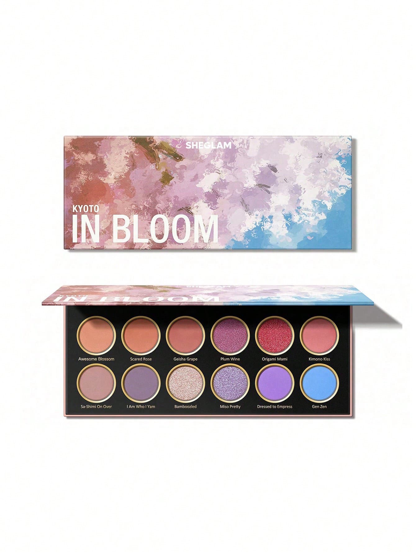 Sheglam Kyoto In Bloom Palette | باليت ضلال عيون موڤ من شيكلام