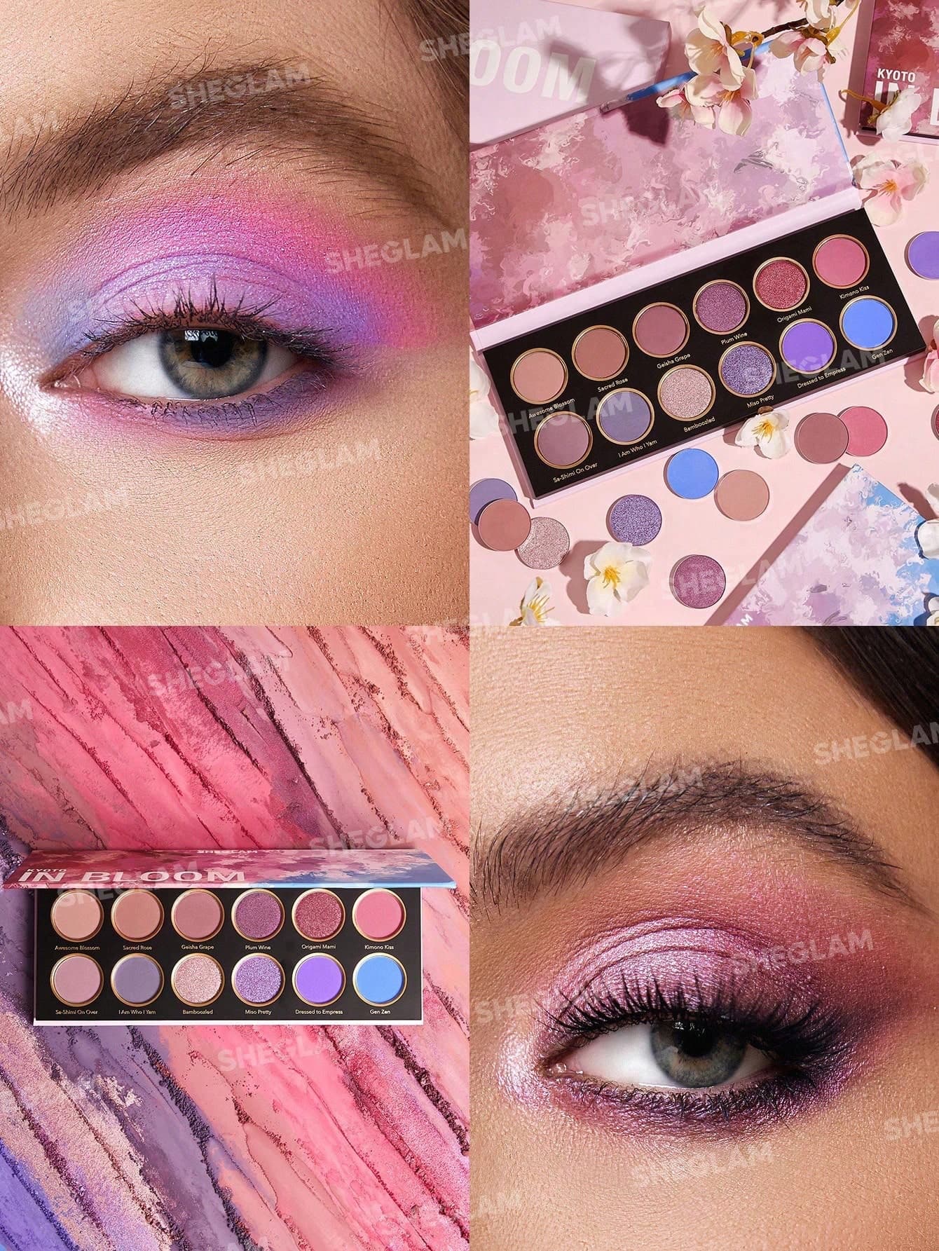 Sheglam Kyoto In Bloom Palette | باليت ضلال عيون موڤ من شيكلام