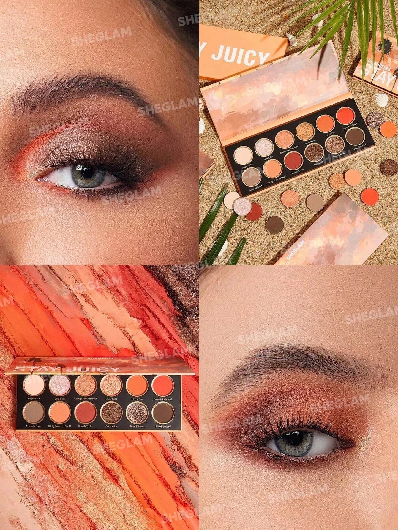 Sheglam Stay Juicy, La Palette | باليت ضلال عيون من شكلام