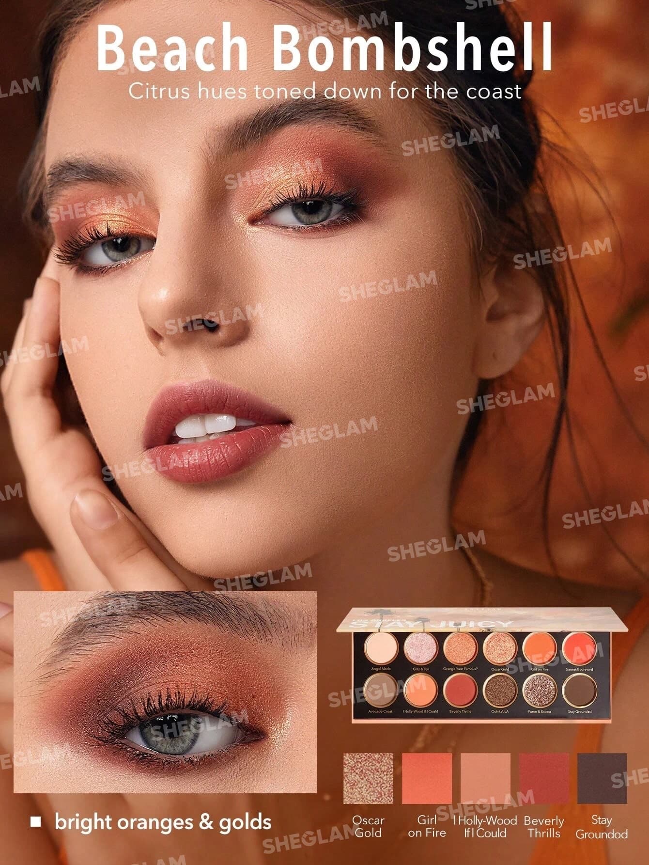 Sheglam Stay Juicy, La Palette | باليت ضلال عيون من شكلام