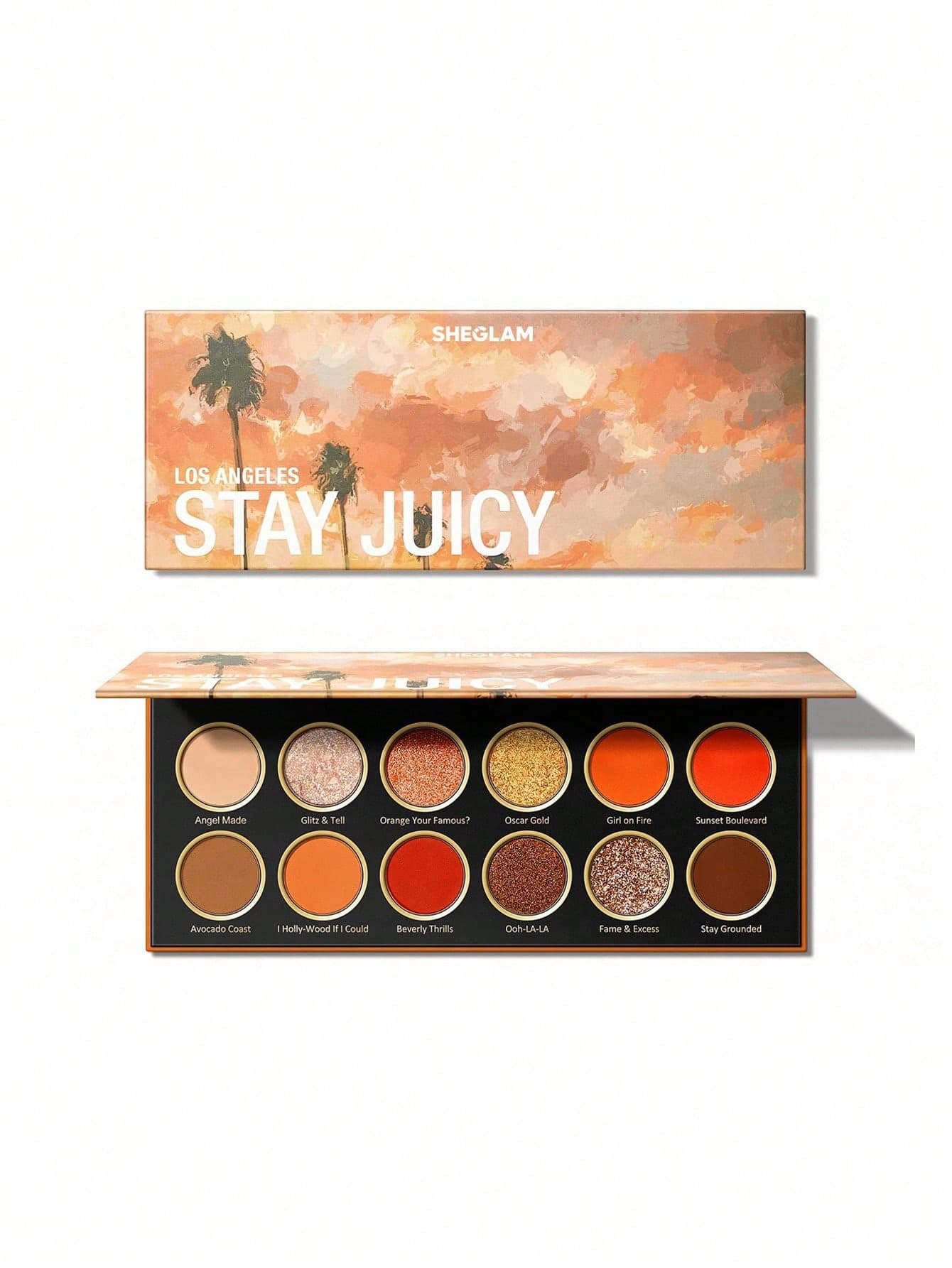 Sheglam Stay Juicy, La Palette | باليت ضلال عيون من شكلام