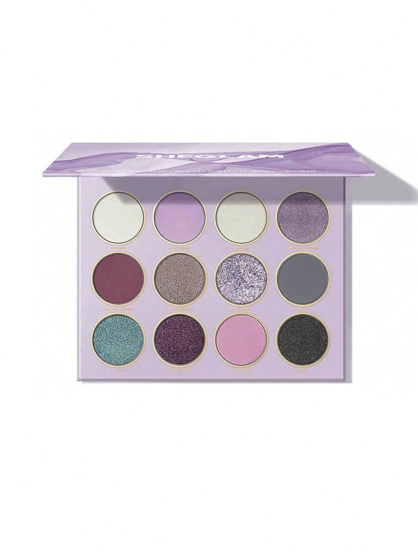 Sheglam Violet Vision Palette | باليت تدرجات الموڤ من شيكلام