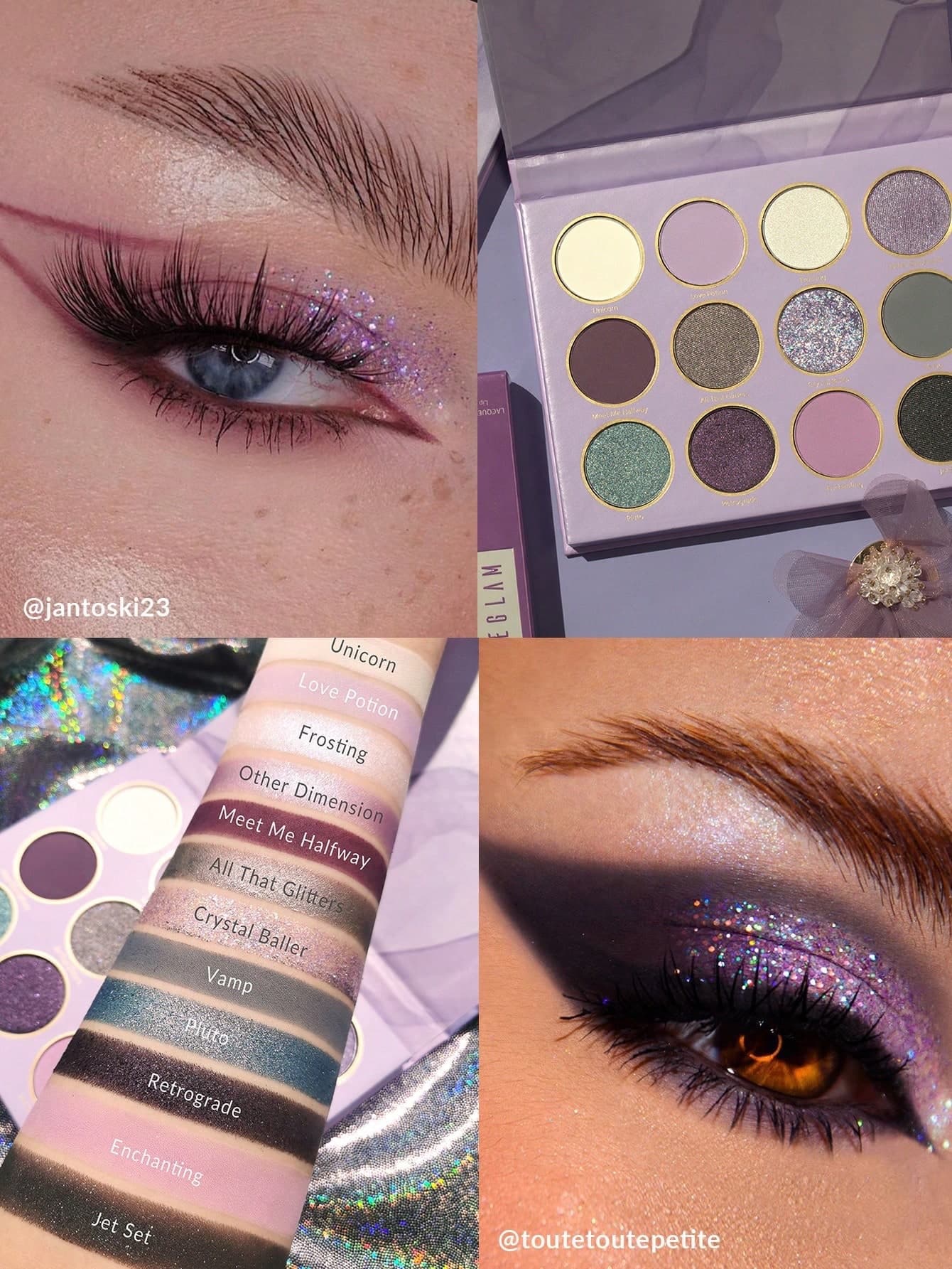Sheglam Violet Vision Palette | باليت تدرجات الموڤ من شيكلام