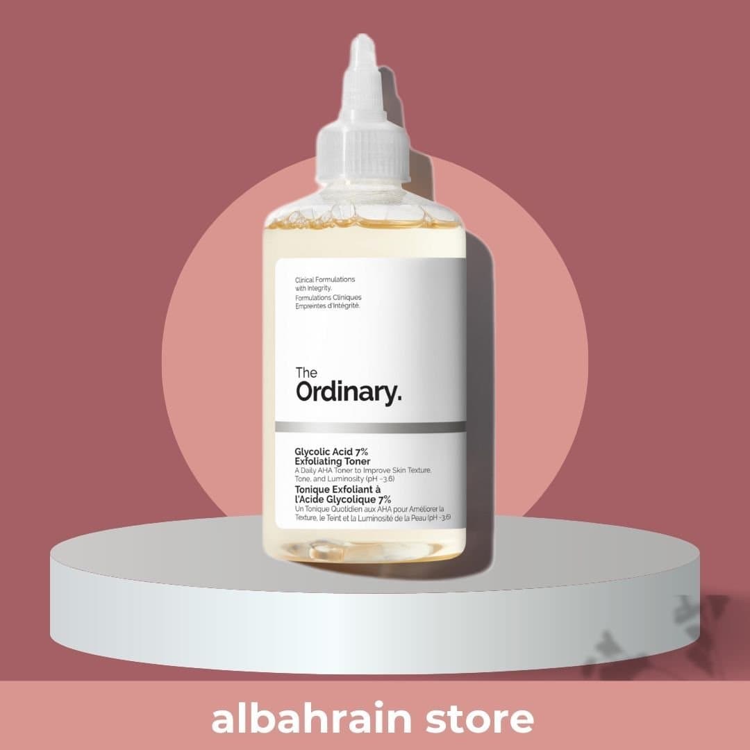 The ordinary glycolic acid 7% Exfoliating toner | 
تونر الكلايكولك اسد من ذا اوردنري حجم كبير 240 ملم