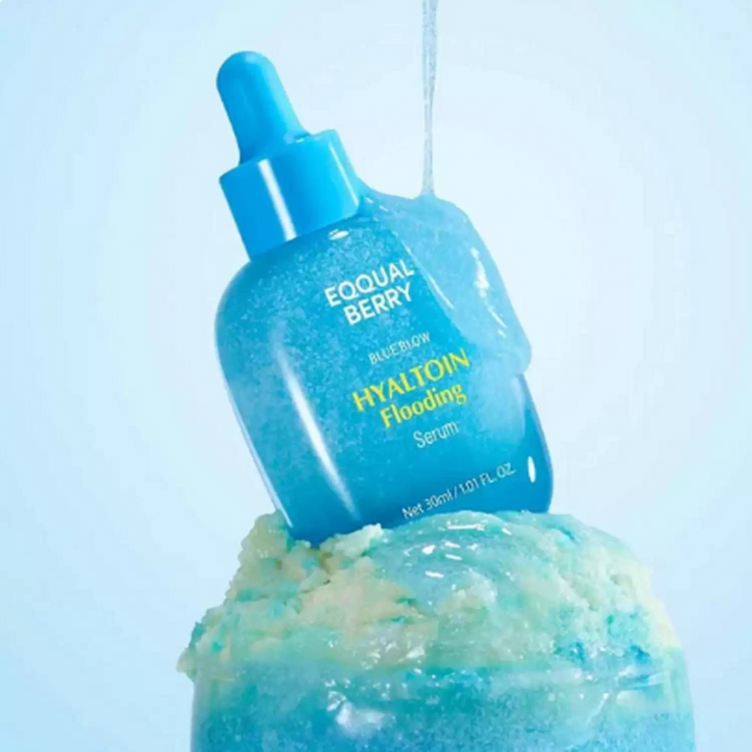 EQUAL BERRY BLUE BLOW HYALTOIN Flooding Serum | سيرم الترطيب الازرق من ايكول بيري