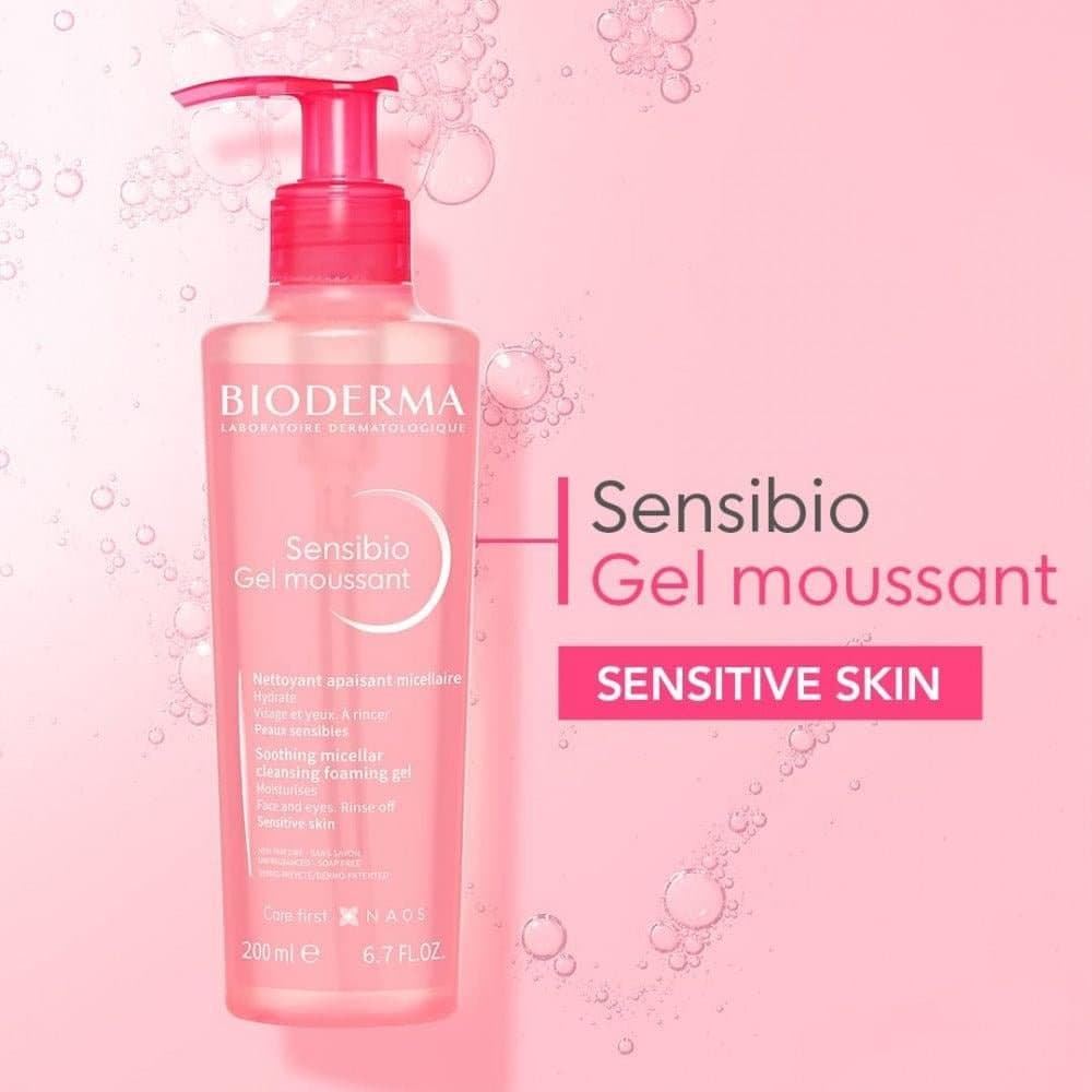 Bioderma Sensibio Gel Moussant | غسول بايوديرما للبشرة الحساسة حجم
500 ملم