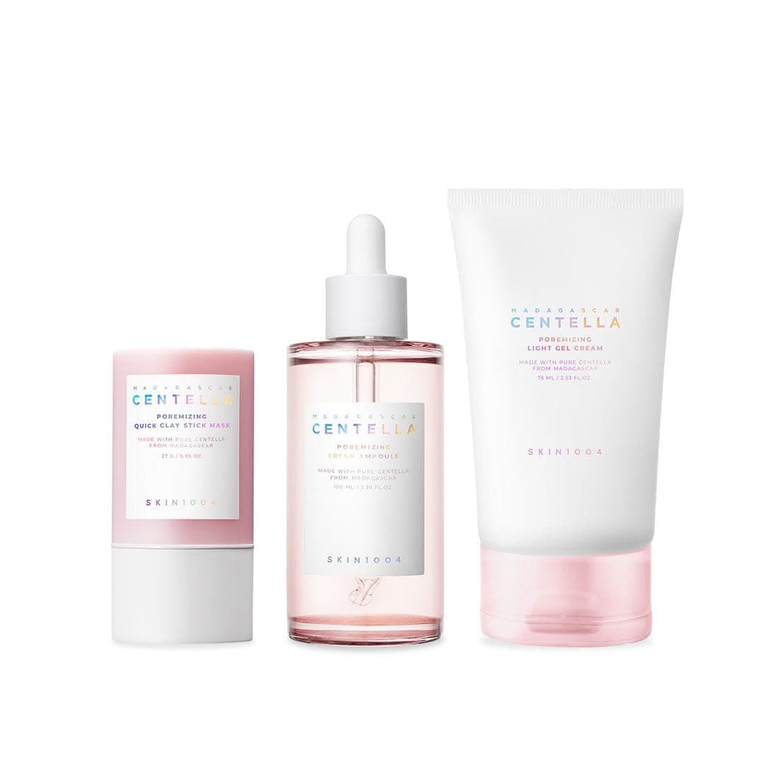 Skin1004 poremizing set | مجموعة معالجة و المسام و تنظيفها بعمق من skinw