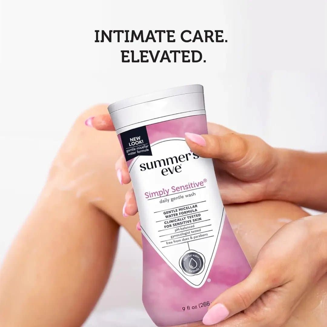 Summer's Eve Simply Sensitive wash | غسول المناطق الحساسة