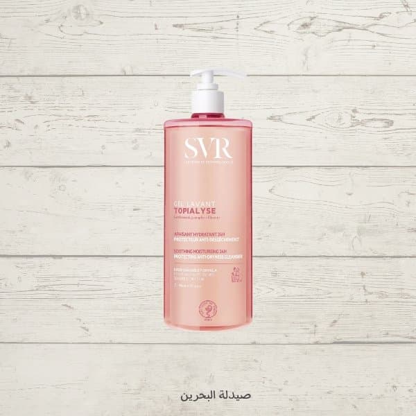 SVR Topialyse Gel Lavant | غسول جل للبشرة الجافة والحساسة من SVR حجم عملاق . 1000  ملم
