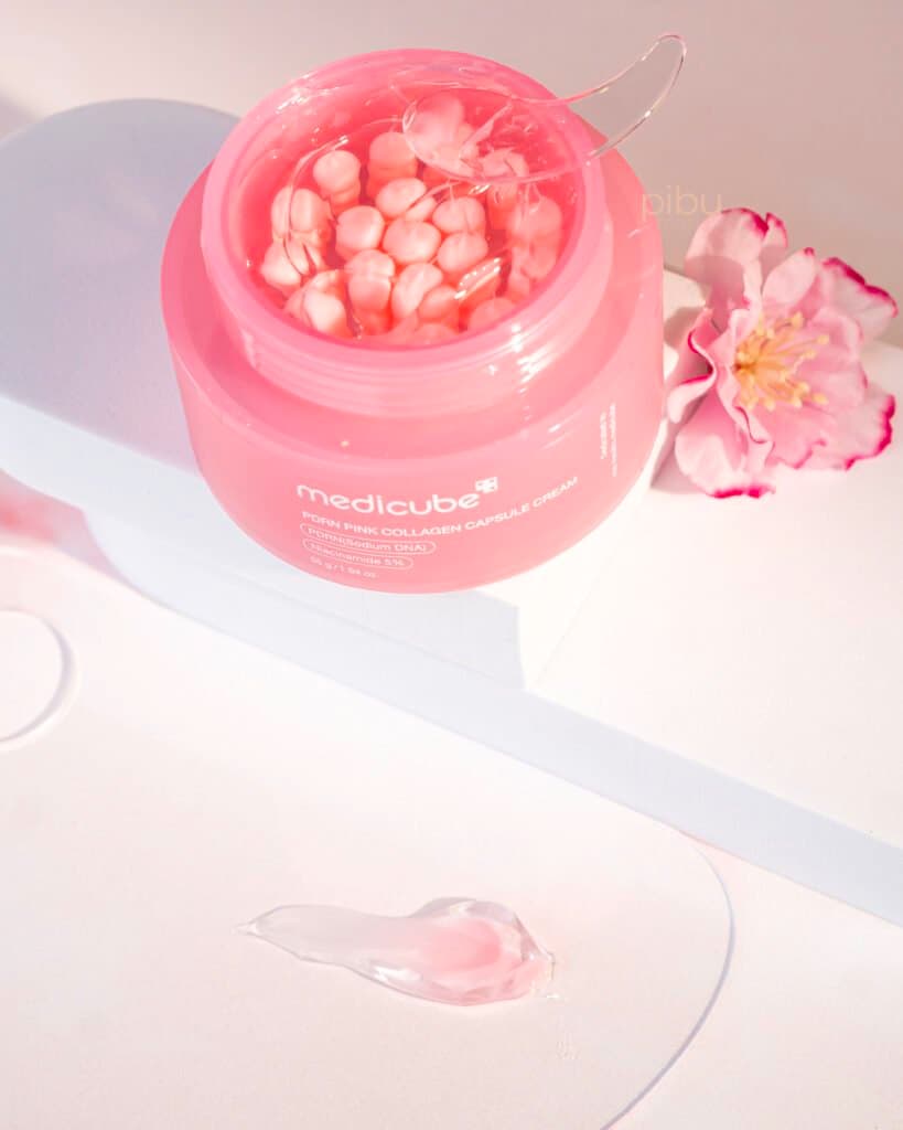 Medicube PDRN Pink Collagen Capsule Cream | كريم الكولاجين و مستخلص السلمون من مدكيوب