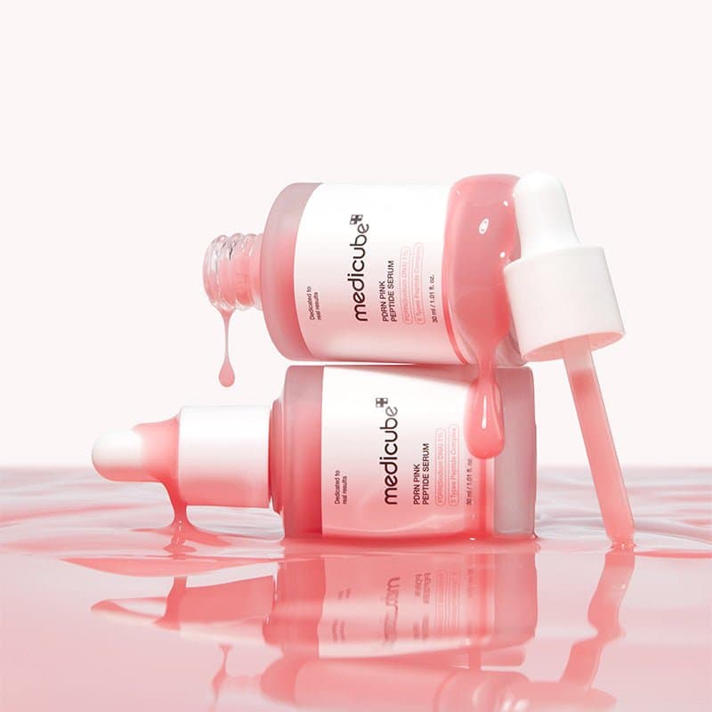 Medicube PDRN Pink Peptide Serum (30ml) - Elasticity & Brightening Care |
ميديكيوب سيروم الببتيد الوردي PDRN - لشد البشرة وتفتيحها - 30 مل